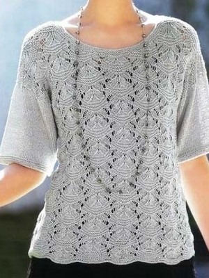 Heklanje - Heklana bluza No1